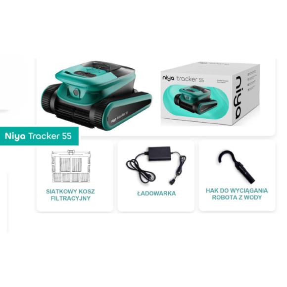 NIYA TRACKER 55 automatyczny odkurzacz do basenu | BasenShop