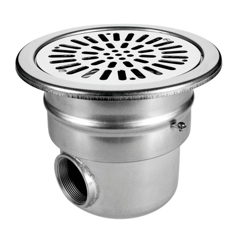 Odpływ denny okrągły ze stali nierdzewnej do basenu płytkowego Odpływ denny okrągły ze stali nierdzewnej do basenu płytkowego