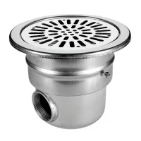 Odpływ denny okrągły ze stali nierdzewnej do basenu płytkowego